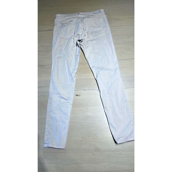 AG Adriano Goldschmied Women's Super Skinny Legging Ankle Jeans White Size 27R - Picture 10 of 13